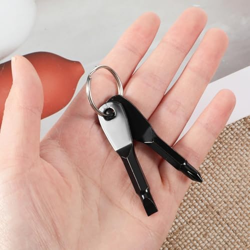 4-in-1 Keychain Screwdriver Set, Stocking Stuffers for Men - Product Imagery