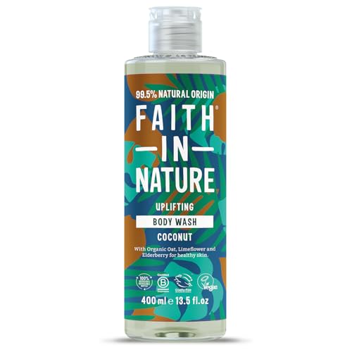 Faith in Nature Shower Gel Foam Bath Coconut 13 5 fl oz 400 - FAITH IN NATURE Official Imagery - 1