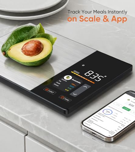 Food Scale with Nutritional Calculator, TFT Display, Track 23 - Product Imagery