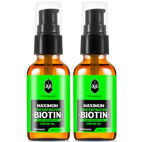 Beard Oil Maximun Thickening Biotin with Castor Oil and - First Melody Official Imagery - 1