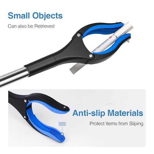 2-Pack Grabber Reacher Tool, 32 Inch Extra Long Steel Foldable - Product Imagery