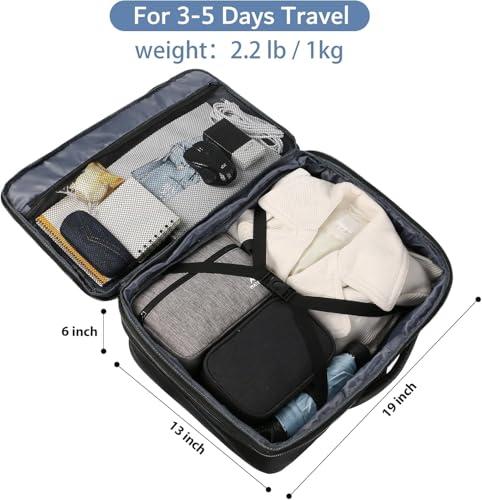 MATEIN Carry on Backpack for Airplane, Expandable Travel Bag for - Product Imagery