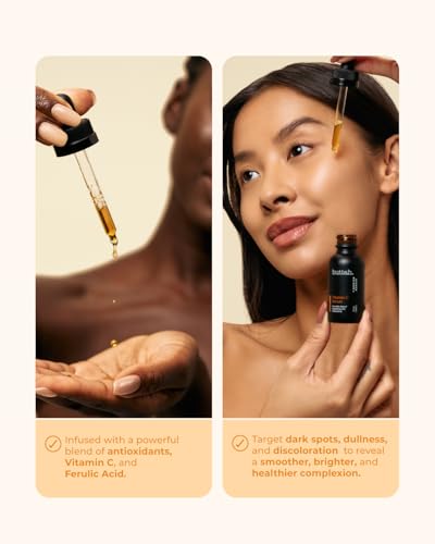 Buttah Skin 15% Vitamin C Serum 1 FL oz 30mL - For Uneven Skin - Product Imagery
