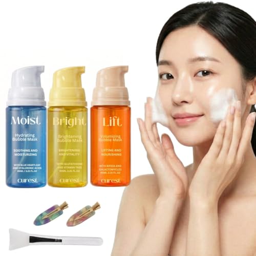Curest Wash Free Micro Bubble Mask - Beejong Official Imagery - 1