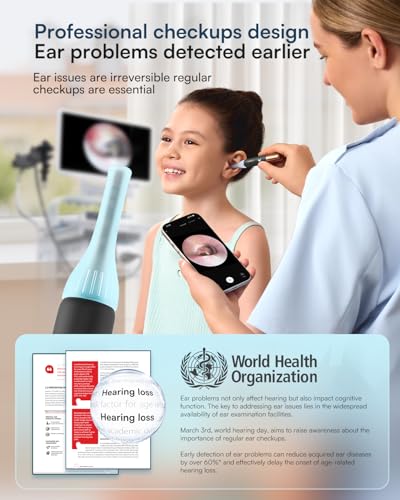 Bebird Earsight Ultra 2K Ear Wax Removal Tool Camera,Pain-Free - Product Imagery
