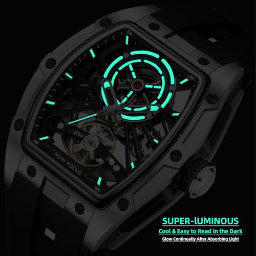 MF MINI FOCUS Unique Men Watches,Automatic Mechanical - Product Imagery