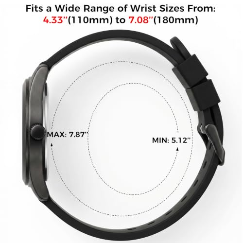 Nurse Watch for Nurse, Waterproof Watch for Swimming 24 Hour - Product Imagery