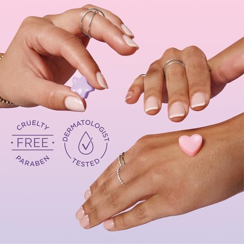 Jergens Lavender Star-Shaped Lotion Bursts Moisturizer for - Product Imagery
