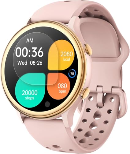ICOMTOFIT Smart Watches for Women, Fitness Tracker with Heart - Product Imagery