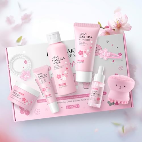 1 Pack Skin Care Set, Containing Facial Cleanser + Toner + Serum - Product Imagery