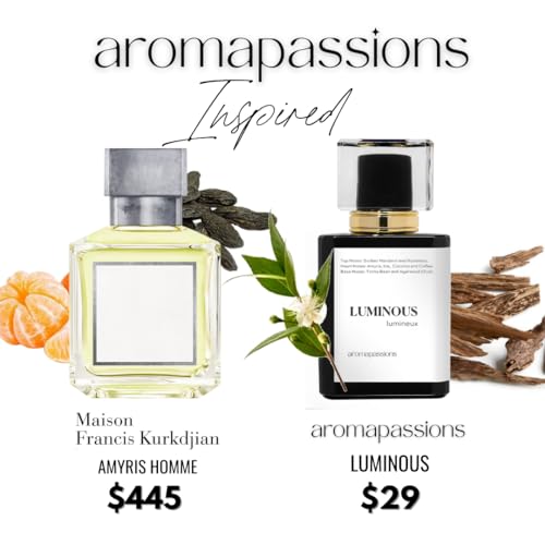 aromapassions LUMINOUS | Inspired by MFK AMYRIS HOMME | Perfume - Product Imagery