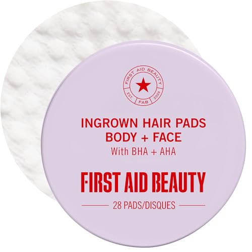 First Aid Beauty Ingrown Hair Pads with BHA and AHA - Premium Selection Official Imagery - 1
