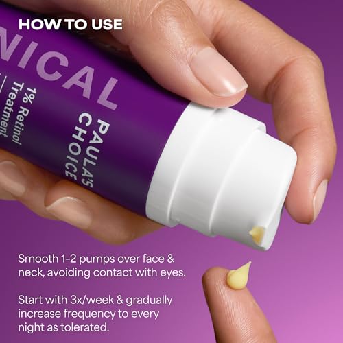 Paula's Choice CLINICAL 1% Retinol Face Treatment with Peptides - Product Imagery