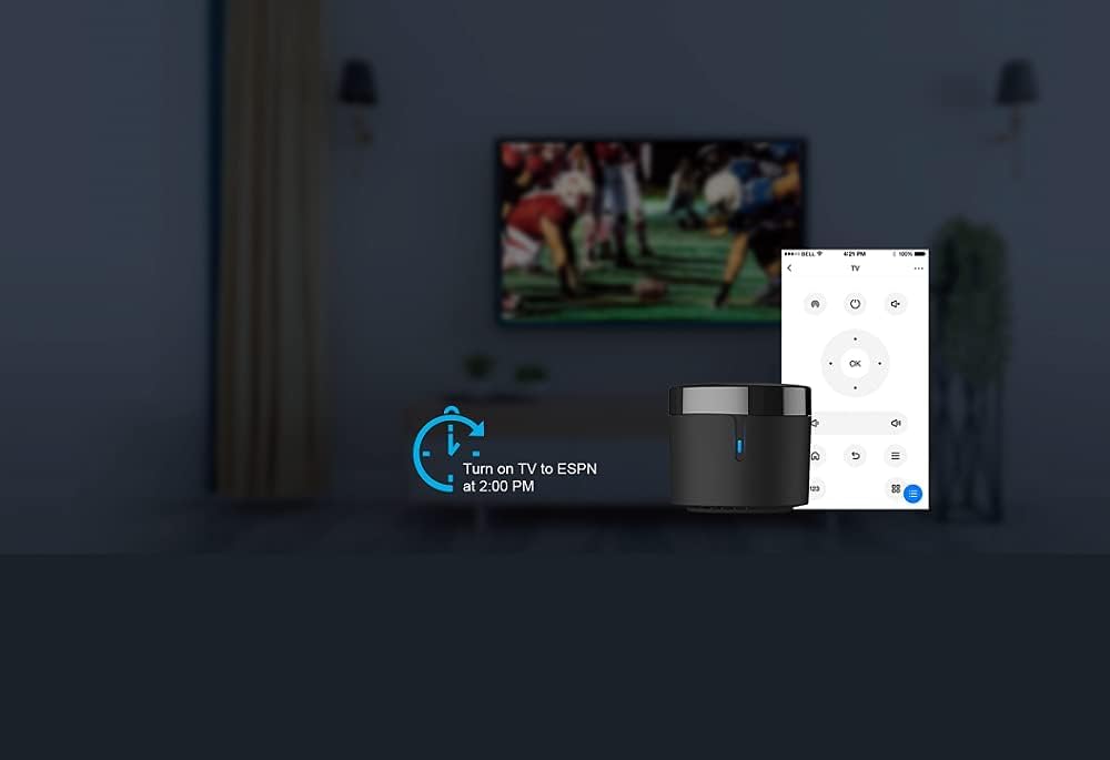 BroadLink RM4 Mini IR Universal Remote Control Smart Home - Broadlink Official Imagery - 3