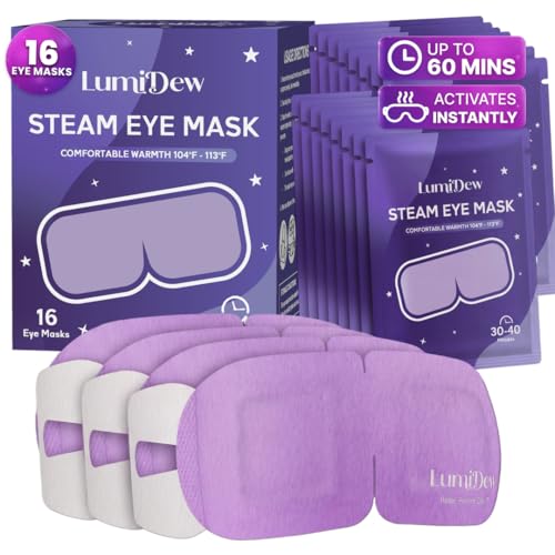 Steam Eye Mask, Self Heating Heated Eye Mask for Sleep, Warm - Product Imagery