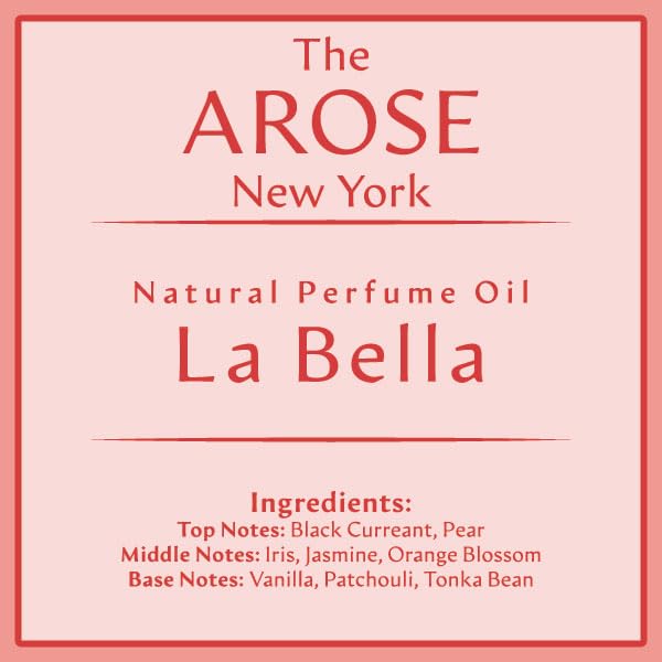 La Bella Perfume Oil by The Arose New York for Women, Sweet - Product Imagery