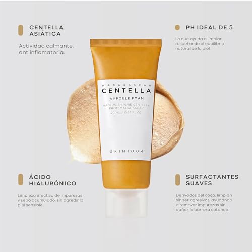 SKIN1004 Madagascar Centella Ampoule Foam 20ml - Product Imagery