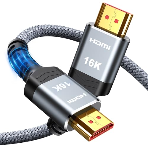 Highwings 16K 4K 480Hz hdmi 2.2 Cable, 96Gbps Ultra HD HDMI to HD by Highwings - Angle View 1