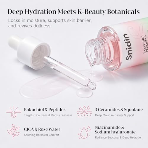 Bakuchiol serum - Retinol Natural Alternative Skincare with - Product Imagery