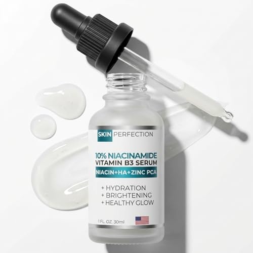 Niacinamide Serum for Face 10% with Zinc, Dark Spot & Pore, 1 oz - Product Imagery
