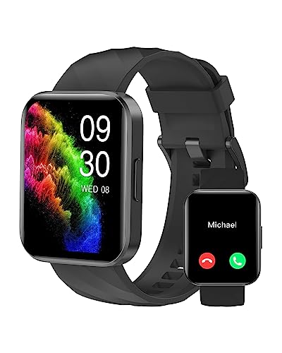 RUIMEN Smart Watches for Men Women, Bluetooth Calls, Fitness - Product Imagery