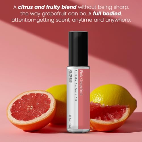 DEMETER Pink Grapefruit Roll On Perfume Oil, 0.33 Oz, - Product Imagery