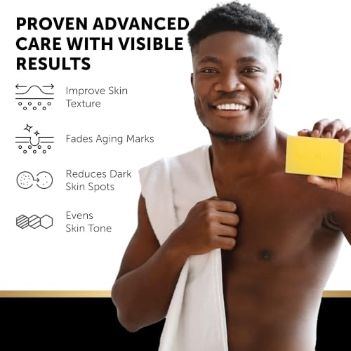 VALITIC Brightening Lemon Turmeric Kojic Acid Soap for Dark - Product Imagery