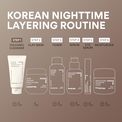 innisfree Volcanic BHA Pore Cleansing Foam with Salicylic Acid | - Product Imagery