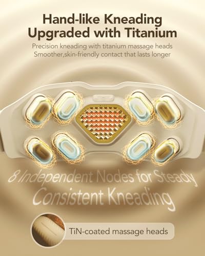 SKG W9 Ultra FSA 2.0 Lower Back Massager for Strain Relief Deep - Product Imagery