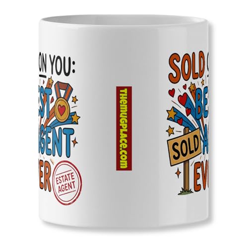 Best Price Best Agent Best Decision Mug - Estate Agent Reward - Product Imagery