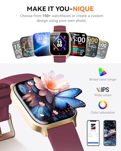 Smart Watches for Women Men, Fitness Tracker Watch with 110 - Product Imagery
