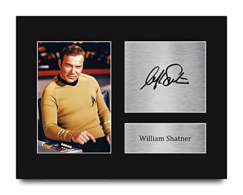 HWC Trading William Shatner Star Trek Gifts USL Printed Signed - Product Imagery