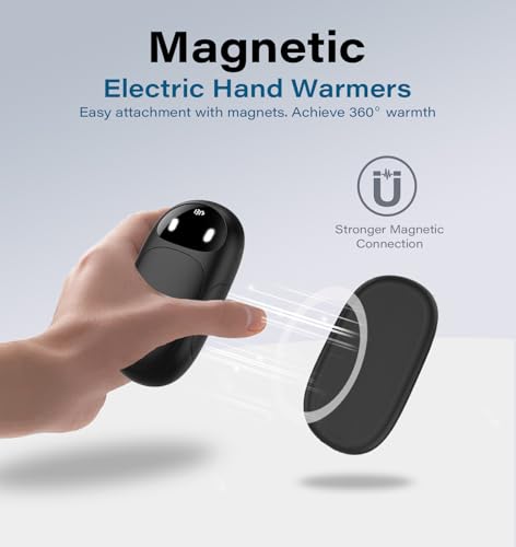 Hand Warmers Rechargeable 2 Pack, AI Smart Chips 20Hrs Long Safe - Product Imagery