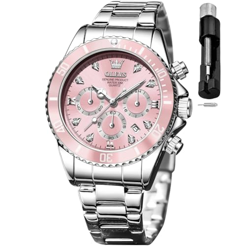 OLEVS Womens Watch Fashion Dress Diamond Female Watches for - Product Imagery