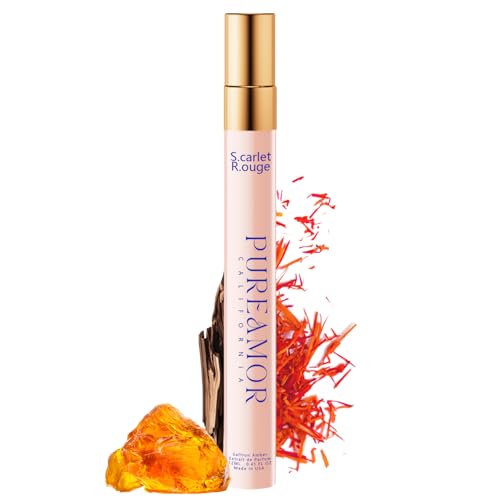 PUREAMOR Pheromones Perfumes for Women, Saffron Amber Extrait de - Product Imagery