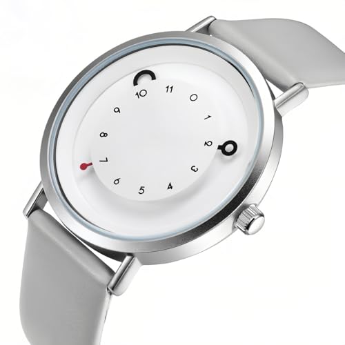 Gosasa Minimalist Casual Unisex Quartz Watch – Unique Hands - Product Imagery
