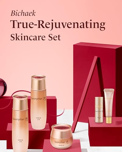 Sooryehan Bichaek True-Rejuvenating Korean Hanbang Skincare Gift - Product Imagery