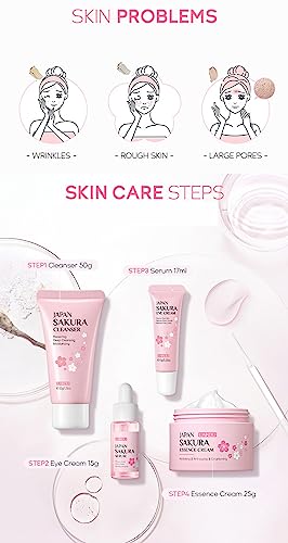 Skin Care Kit Korean Skincare Set for Teen Girls & Women, Travel - Product Imagery