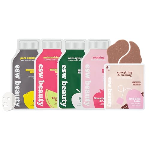 ESW Beauty Most Loved K Beauty Skincare Set - Korean Face Masks - Product Imagery