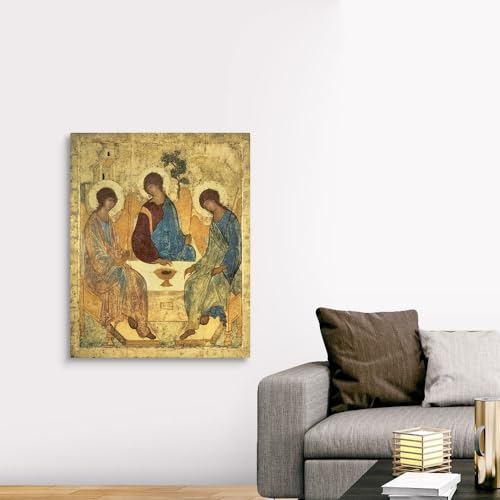 CANVAS ON DEMAND The Holy Trinity, 1420S Canvas Wall Art Print - Product Imagery