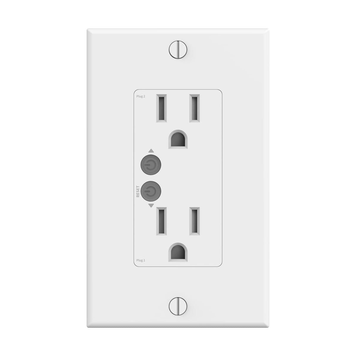 THIRDREALITY Smart Wall Outlet Dual Independent Control for - THIRDREALITY Official Imagery - 2
