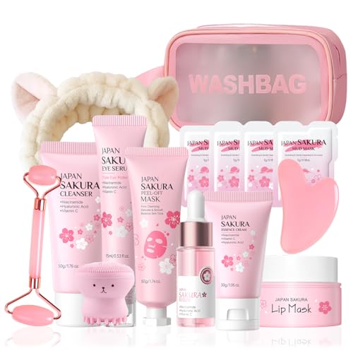 Japan Sakura Skin Care Set - Sakura Birthday Gifts For Teen - Product Imagery