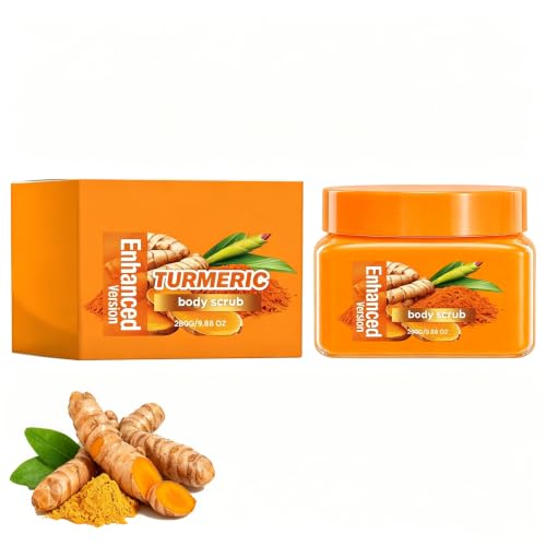 Tbexem Turmeric Body Scrub, Botanical Skin Cleanser, Gentle Exfoliating Scrub - Tbexem Official Product View 1