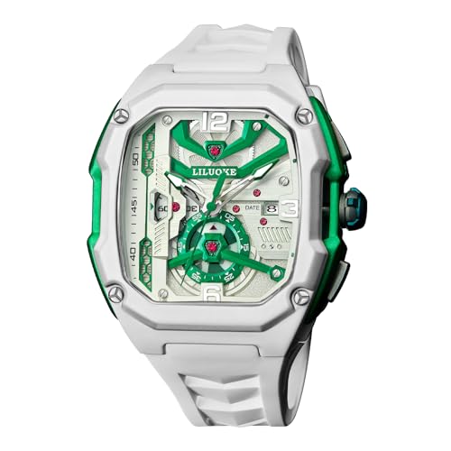 Mens Watches, Wrist Watches Luminous Design, Big Face Fashion - Product Imagery