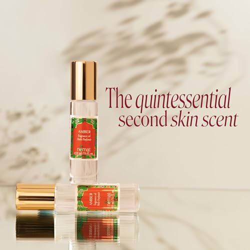 Nemat Amber Perfume Oil Roll-On, 10 ml - Product Imagery