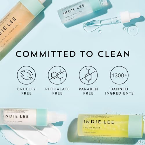 Indie Lee 100% Squalane Oil - Daily Face Oil & Hydrating - Product Imagery