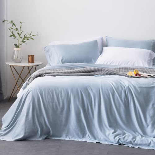 Oasis Cooling Sheet Set Cal King -, 100% Viscose, Silky Soft & - Product Imagery