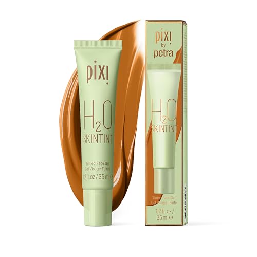 Pixi H2O SkinTint | Tinted Face Gel Moisturizer | Lightweight - Product Imagery