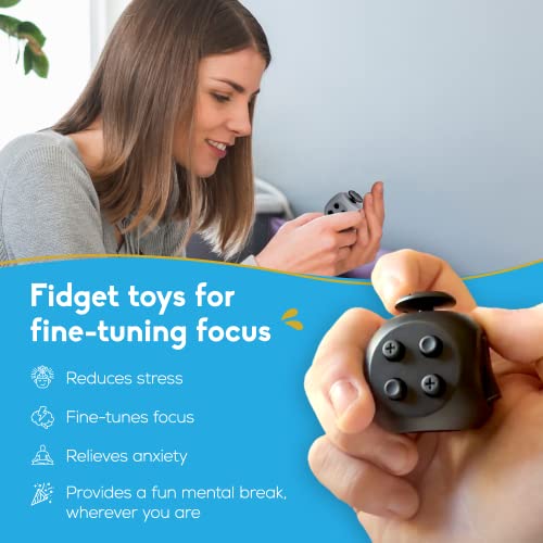 PILPOC theFube Fidget Cube, Stress Relief Infinity Cube for - Product Imagery