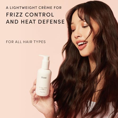 OUAI Anti Frizz Cream - Paraben, Phthalate & Sulfate Free (6 oz) - Product Imagery